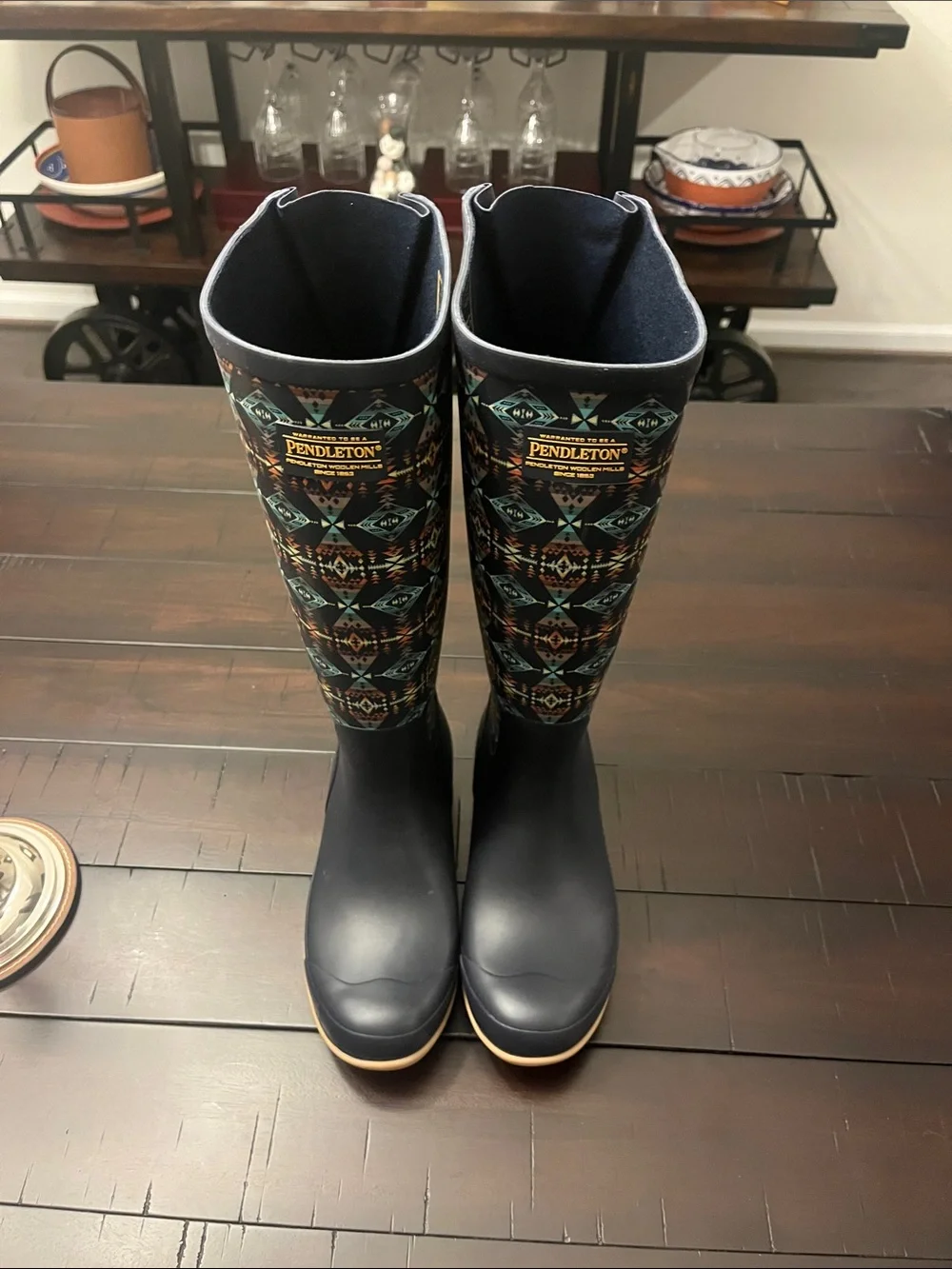 Pendleton Diamond Peak Tall Rain Boots new Women’s Size 6